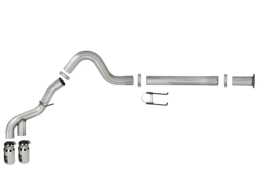 AFE Rebel XD Series 4" Stainless DPF-Back Exhaust system for 15-16 Ford 6.7L Powerstroke - Image 9