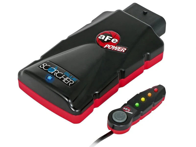AFE Scorcher Blue Bluetooth Power Module 2020 Ford 6.7L Powerstroke
