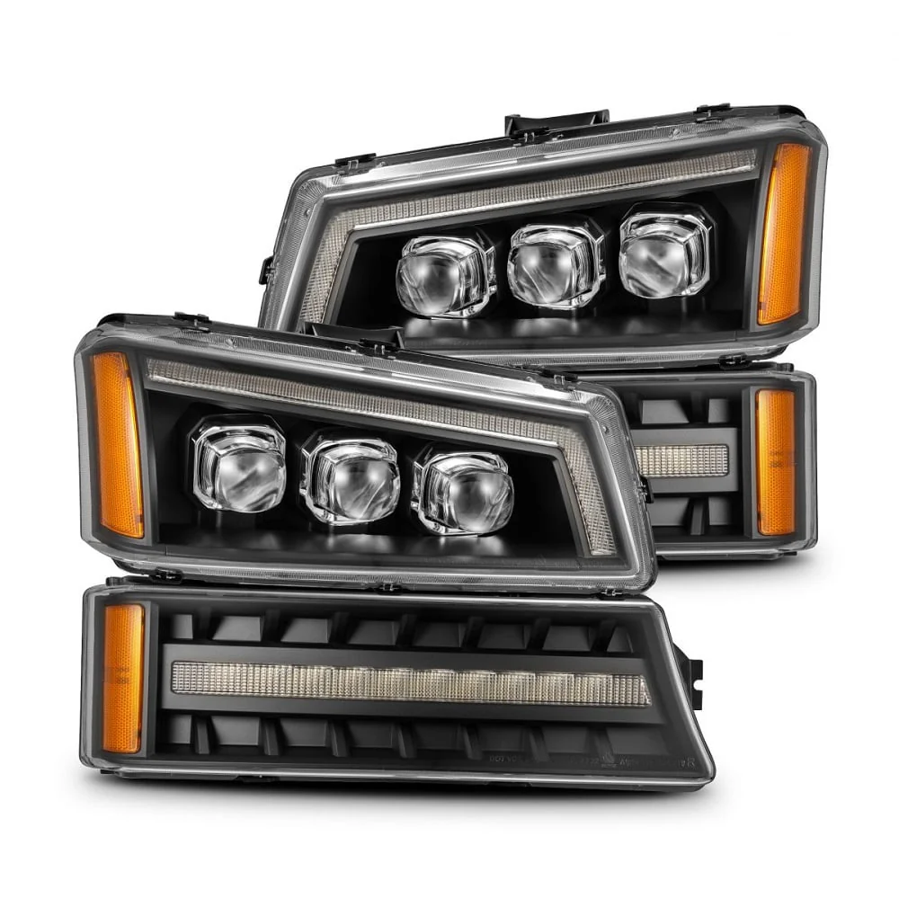 Alpharex NOVA-Series LED Projector Headlights 03-07 Chevrolet 2500HD / 3500