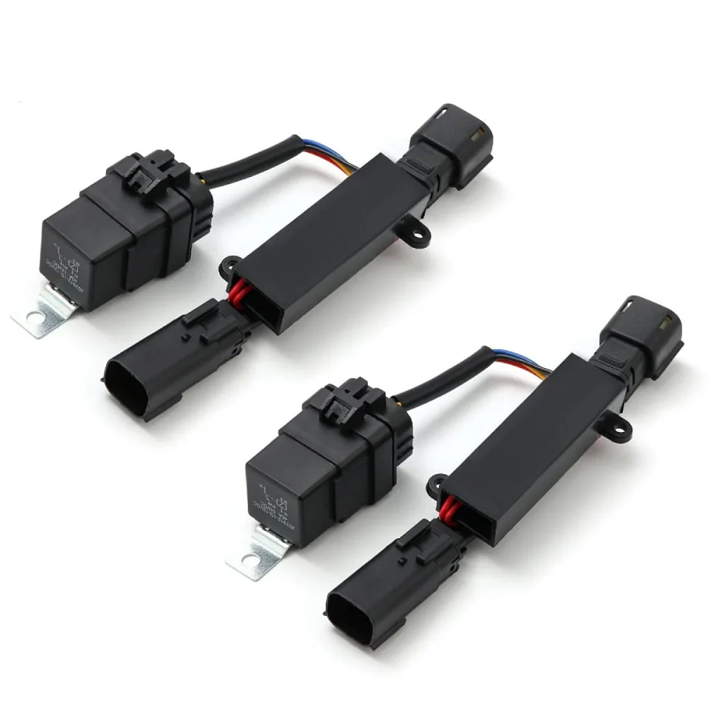 Alpharex Stock LED Headlights To Alpharex Projector Headlights Converters 16-18 GM