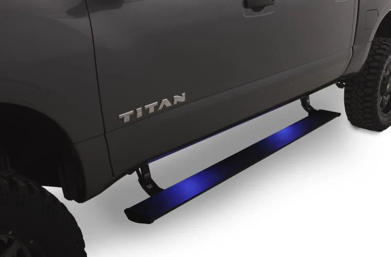 AMP Research Powerstep Plug-N-Play 16-17 Nissan 5.0L Titan XD Cummins