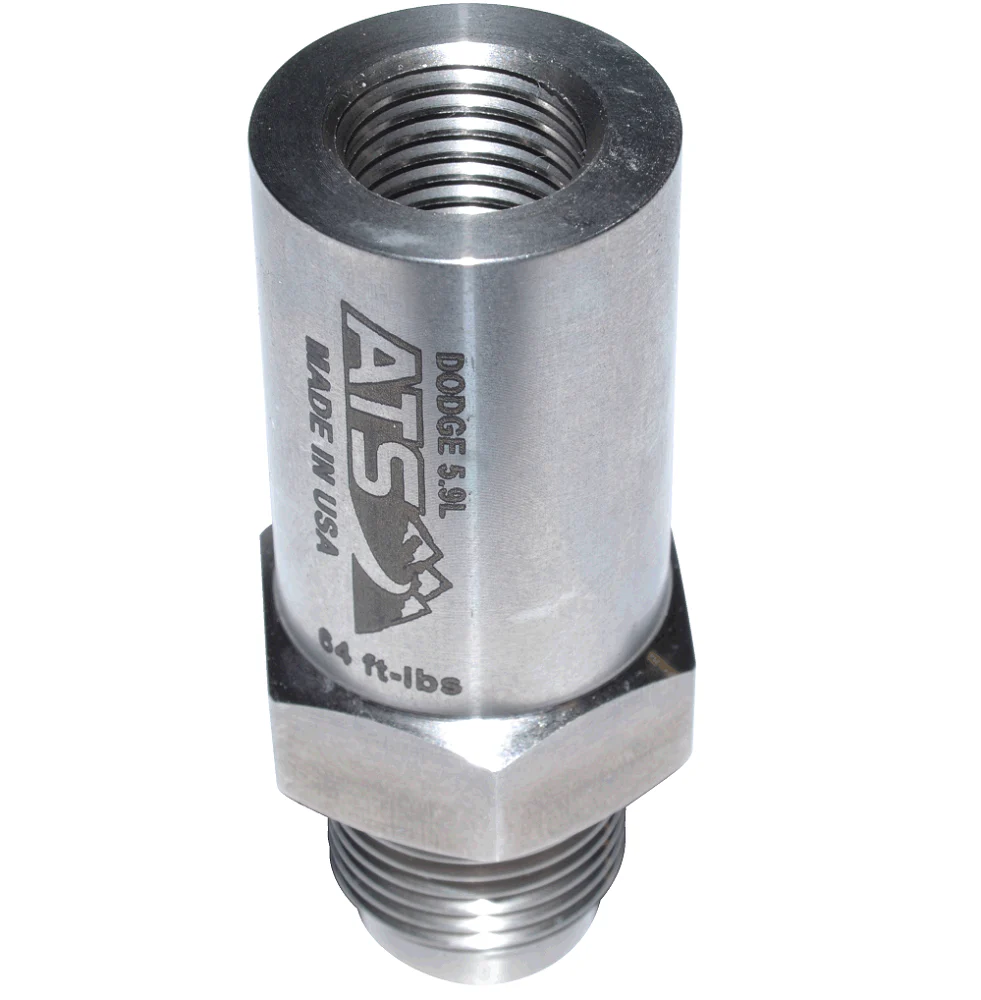 ATS Pressure Relief Valve Block Off 03-07 Ram 5.9L Cummins