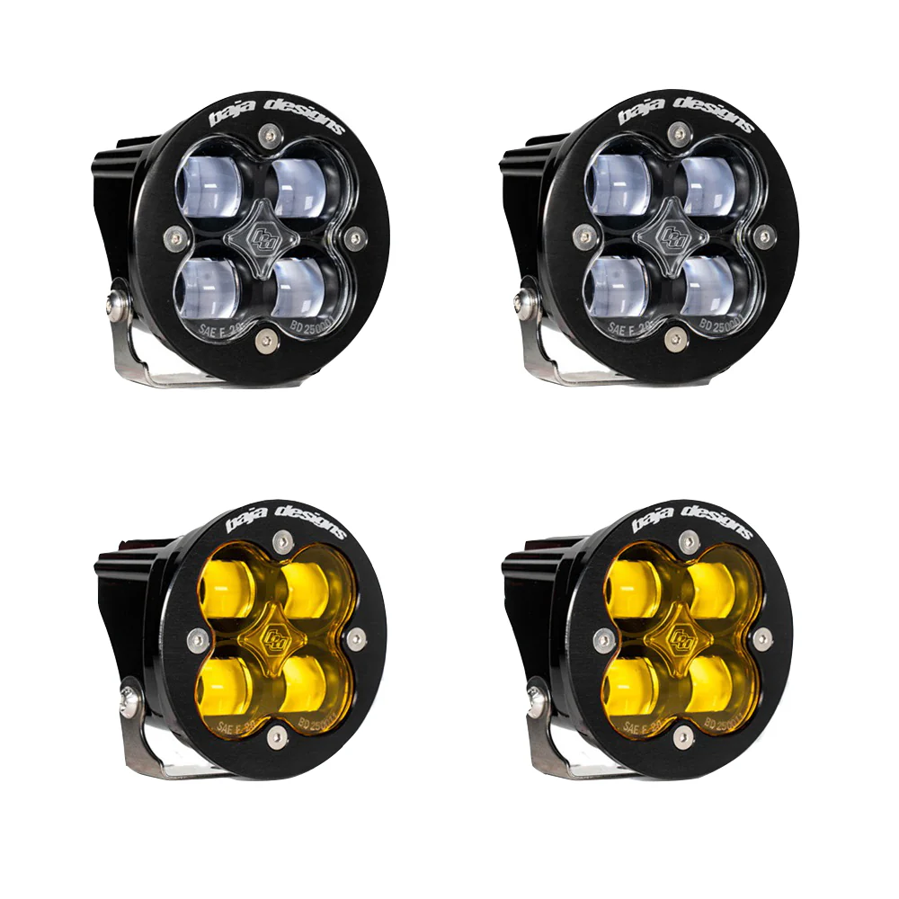 Baja Designs Squadron-R SAE Fog Pocket Light Kit 18-25 Jeep with Rubicon Bumper