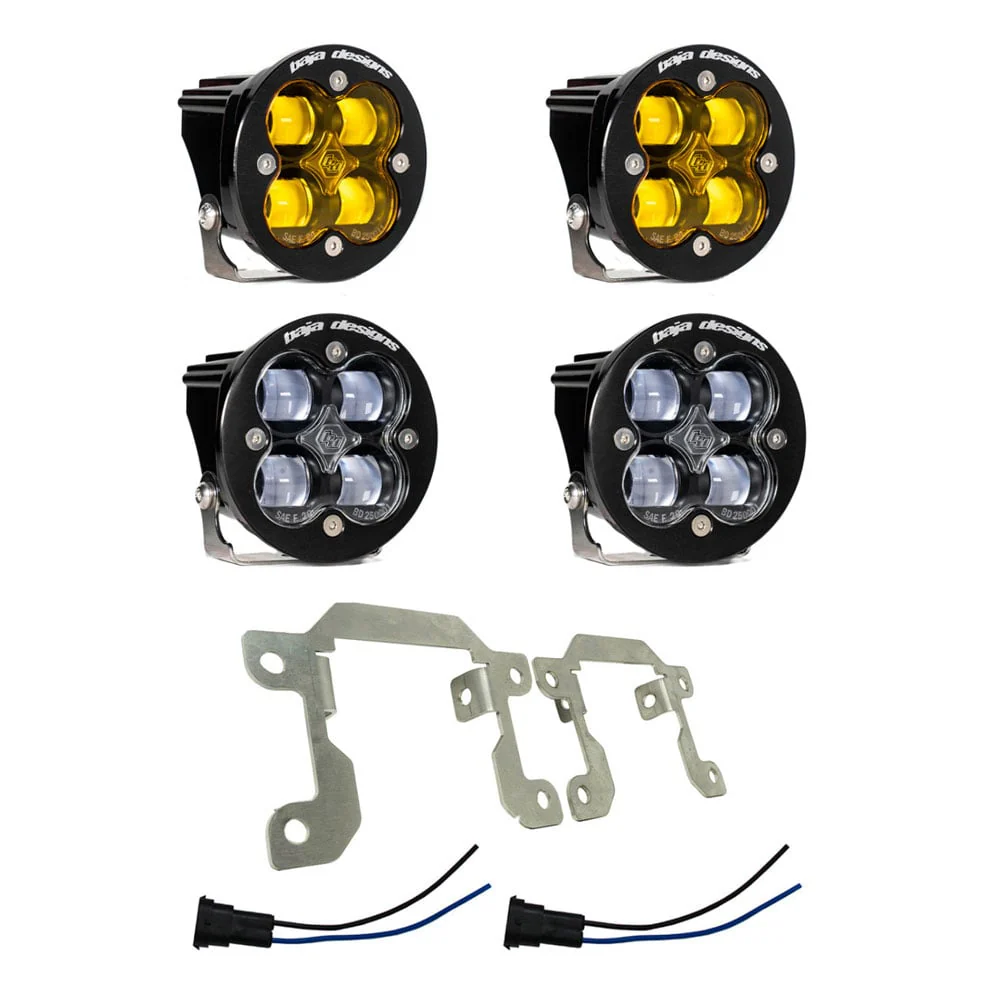 Baja Designs Squadron SAE Fog Pocket Light Kit 19-22 Ram Big Horn 2500 / 3500