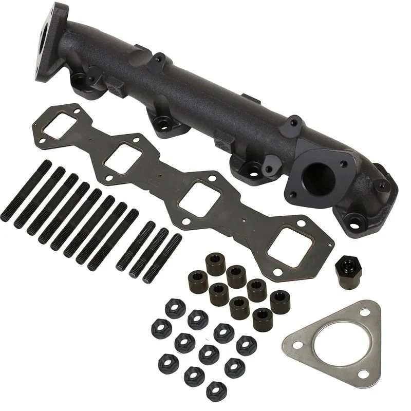 BD High Flow Thick Wall Passenger Side Exhaust Manifold Kit 11-19 6.7L Ford Powerstroke