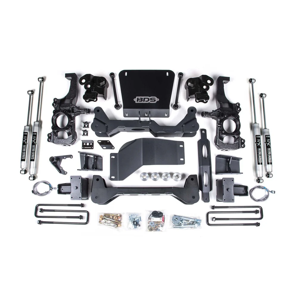 BDS Suspension 5" High Clearance Lift Kit 20-25 GM 2500HD / 3500