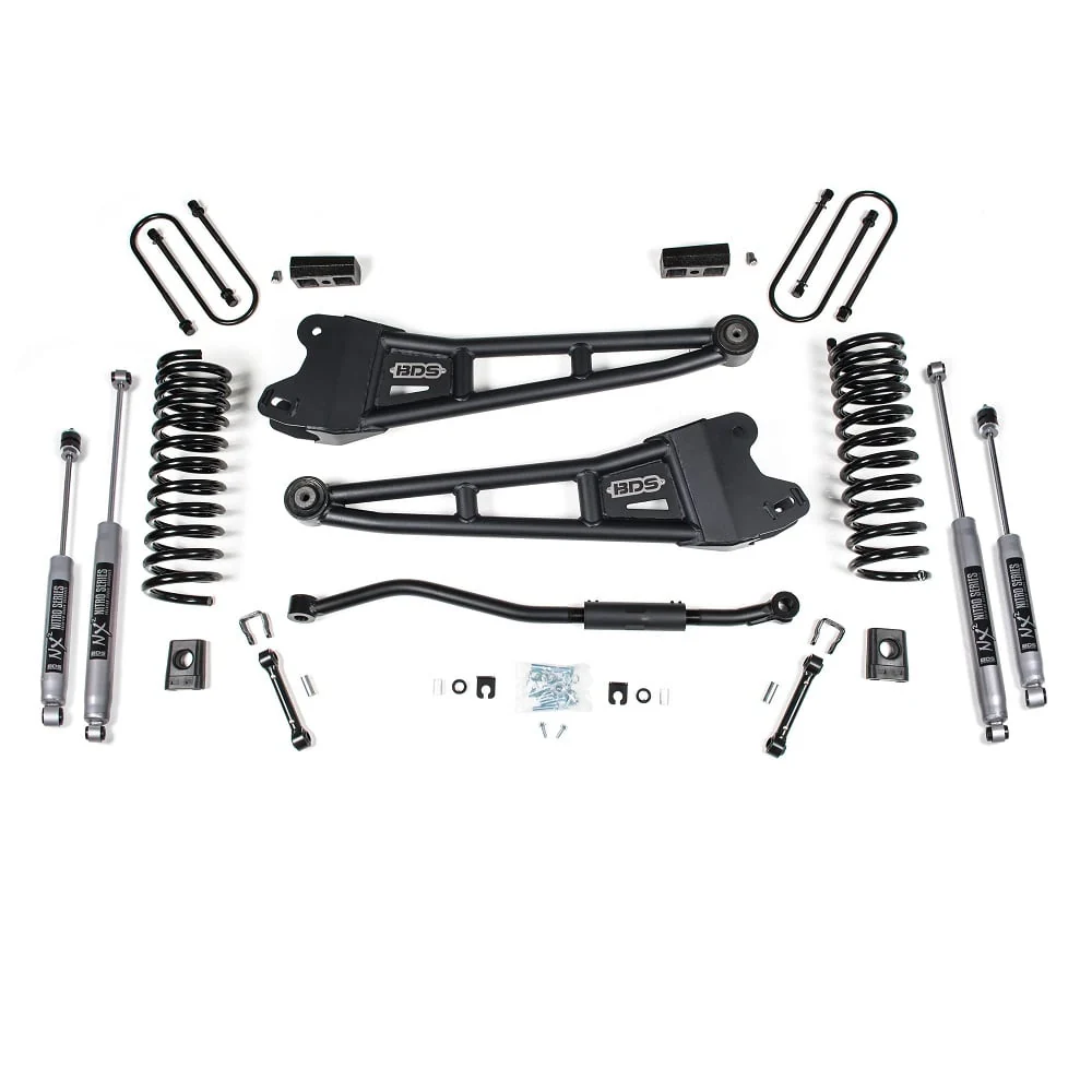 BDS Suspension 3" Lift Kit with Radius Arm 13-18 Ram 6.7L Cummins 3500