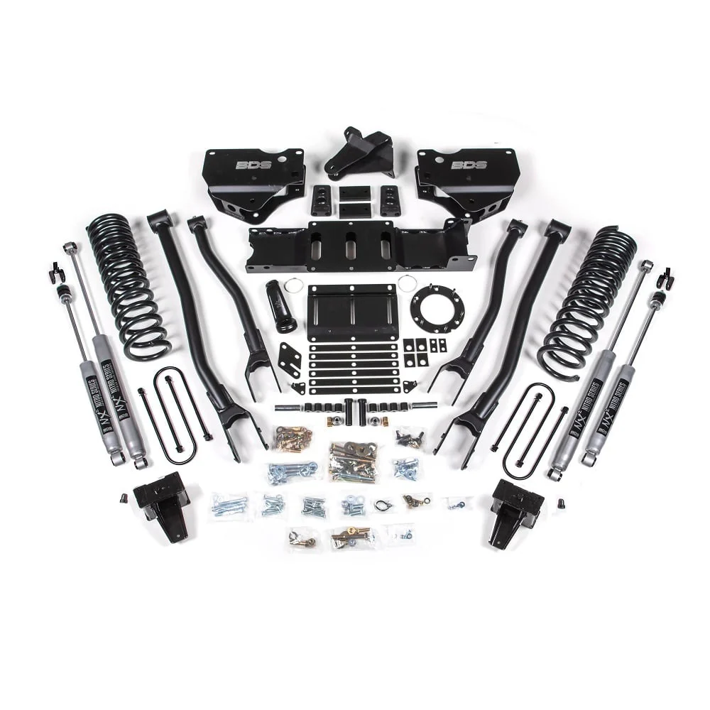 BDS Suspension 6" 4-Link Lift Kit 19-24 Ram 6.7L Cummins 3500