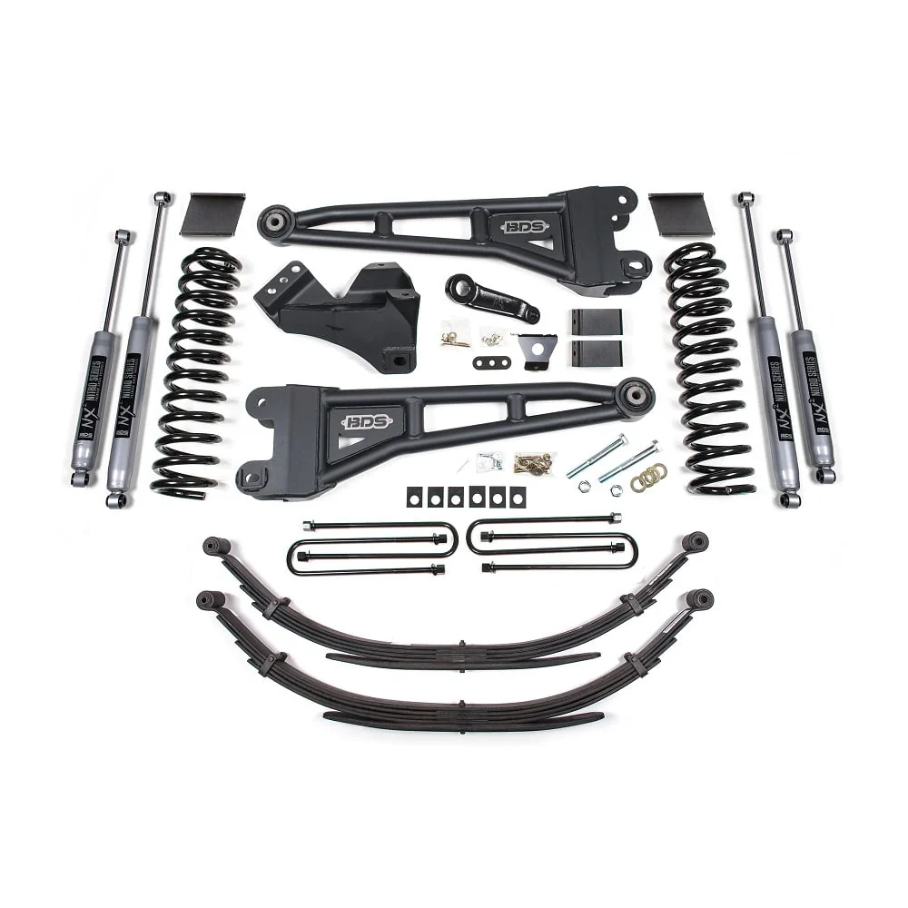 BDS Suspension 6" Radius Arm Lift Kit 11-16 Ford 6.7L Powerstroke F-250 / F-350