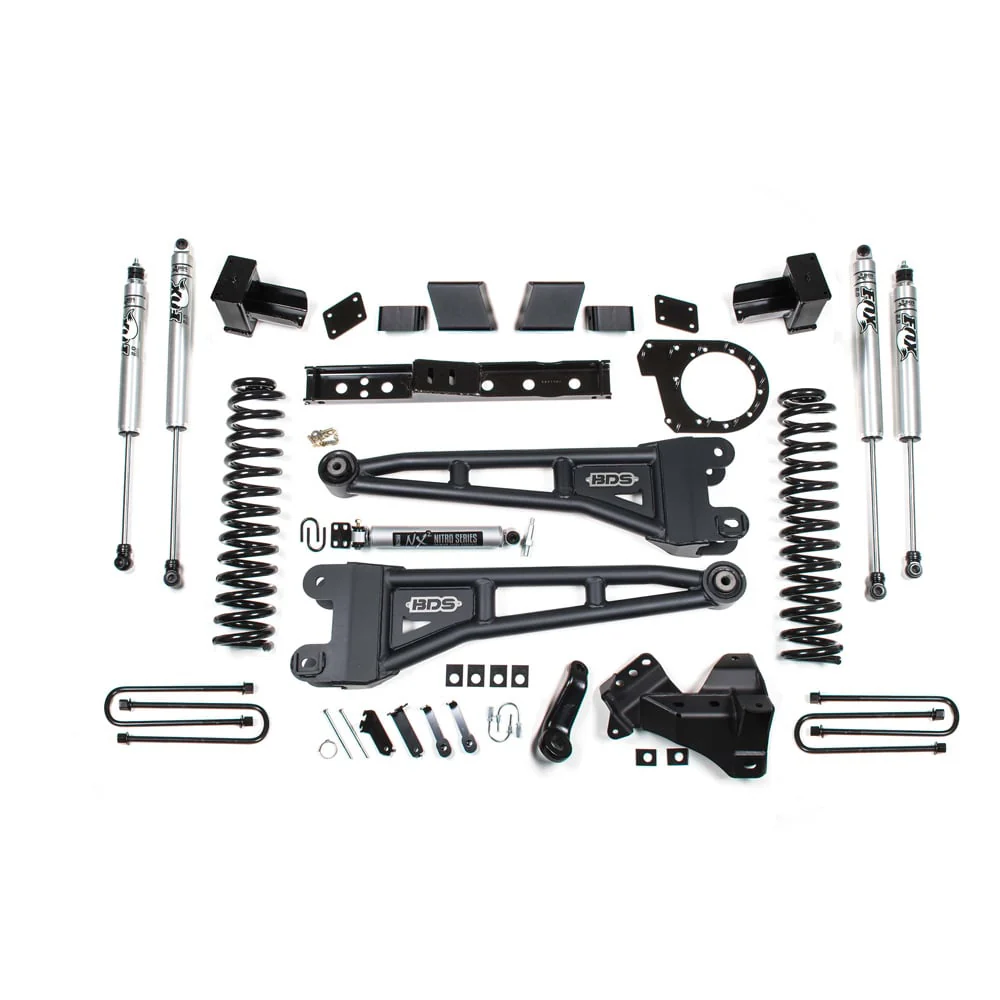 BDS Suspension 6" Radius Arm Lift Kit 17-19 Ford 6.7L Powerstroke F250 / F350