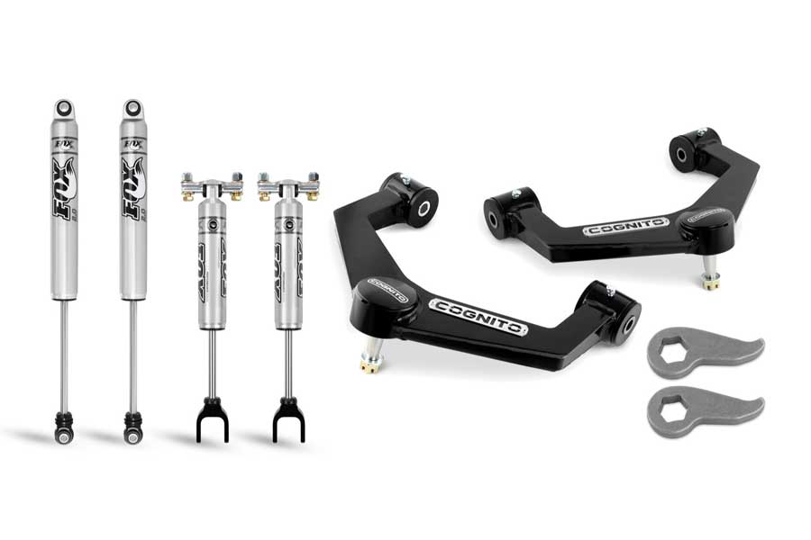 Cognito 110-P0779 Performance Leveling Kit With Fox 2.0 IFP Shocks 20-25 6.6L GM Duramax L5P