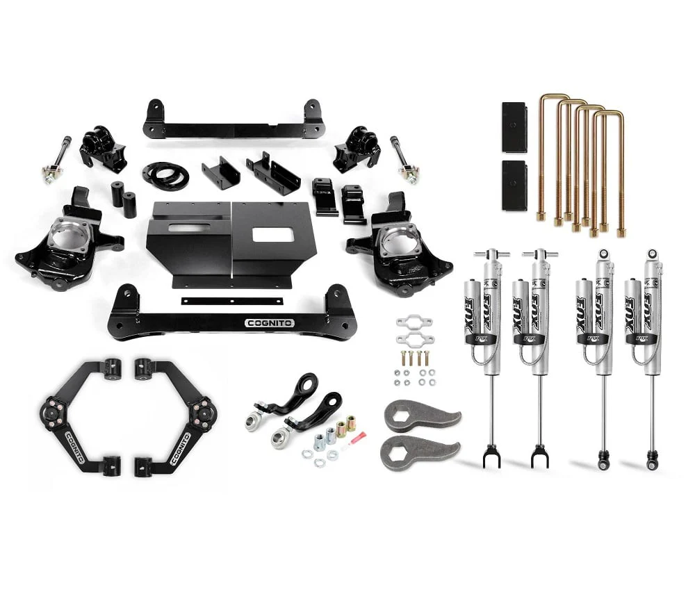 Cognito 6" Performance Lift Package with Fox Shocks 11-19 GM 6.6L Duramax