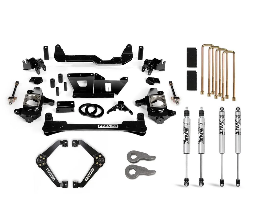 Cognito 6" Standard Lift Package with Fox Shocks 01-10 6.6L GM Duramax