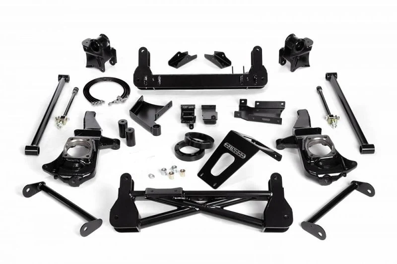 Cognito 7" Standard Lift Bundle Package with Fox Shocks 11-19 6.6L GM Duramax