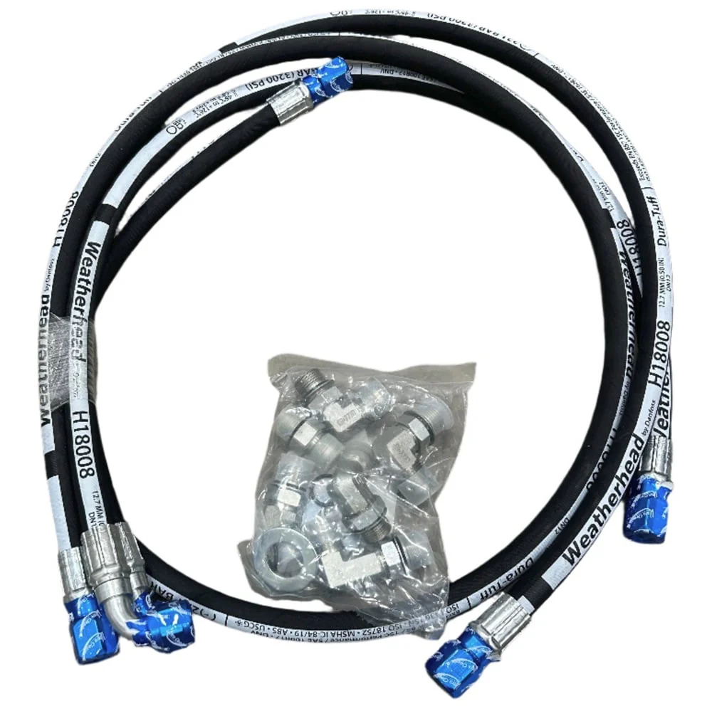 CR2 Performance & Fab Transmission Line Kit 11-14 GM 6.6L Duramax LML - Image 3