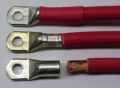 Custom Battery Cables Replacement Cold Weather Battery Cable Set 88-97 Ford 7.3L IDI / Powerstroke - Image 2