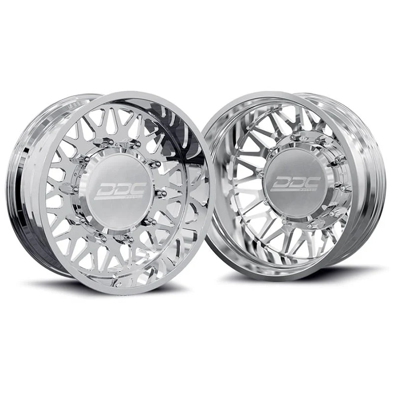 DDC Wheels Forged Mesh 22"x8.25" Wheel Set 05-23 F-350 | 11-14 F-450 | 19-24 Ram 3500 Dually - Image 4