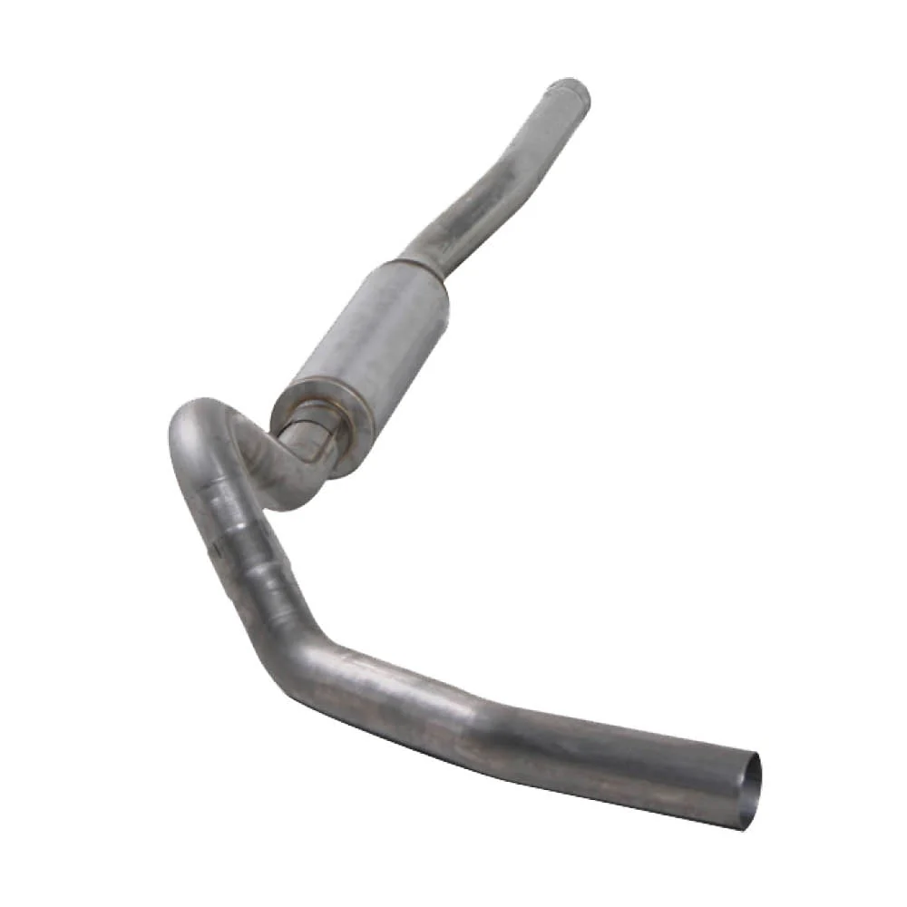 Diamond Eye 4" Aluminized Cat-Back Single Outlet Exhaust 06-07 GM 6.6L LBZ Duramax