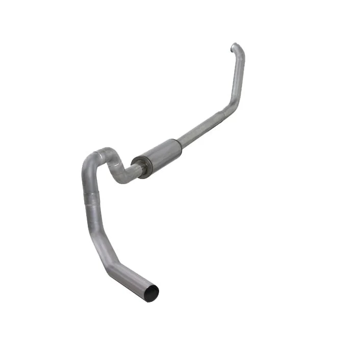 Diamond Eye 4" Aluminized Turbo Back Single Exhaust 00-03 7.3L Ford F-550 Rollover Powerstroke
