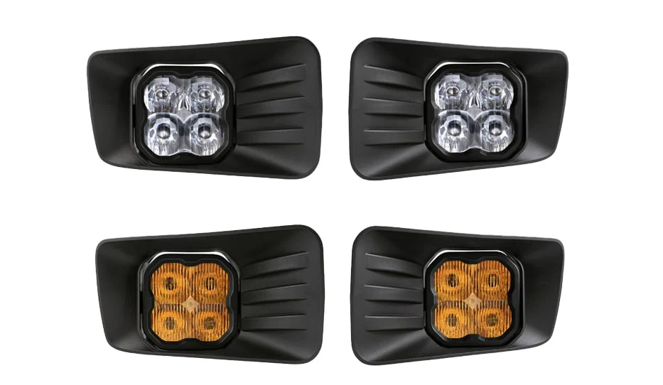 Diode Dynamics SS3 LED Fog Light Kit 07-15 Chevrolet 2500HD/3500