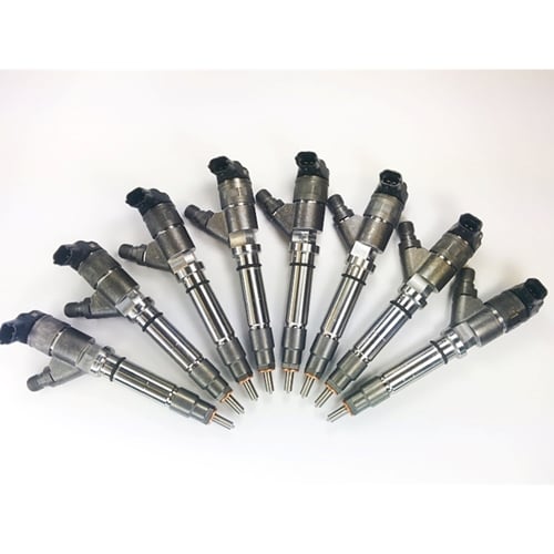 Dynomite Diesel 10-20 HP Economy Series Brand New Injector Set 04.5-05 6.6L GM Duramax LLY