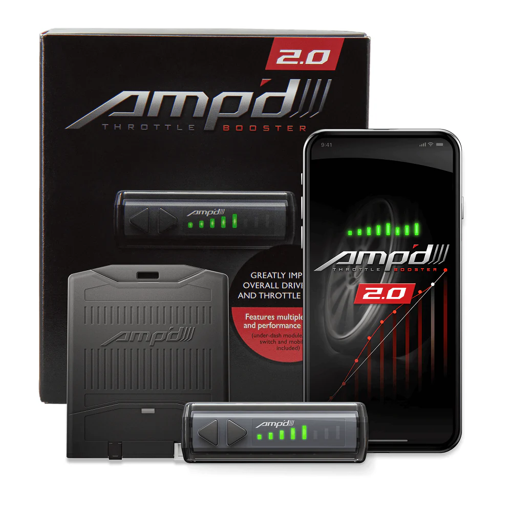 Edge AmpD 2.0 Bluetooth Throttle Booster 11-22 6.7L Ford Powerstroke / 18-21 3.0L Powerstroke