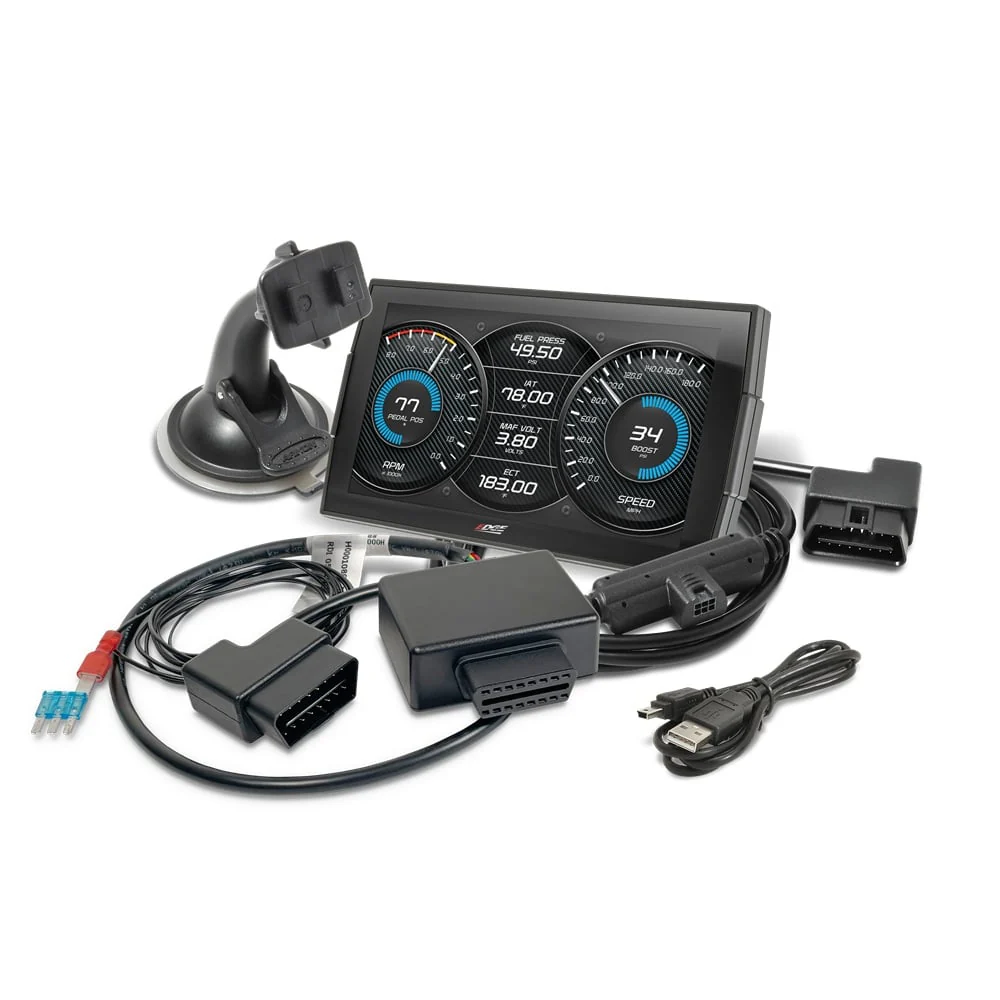 EDGE Insight+ CTS3 Monitor & Custom Tuning Device & ECU Unlock Kit 17-19 GM 6.6L Duramax L5P