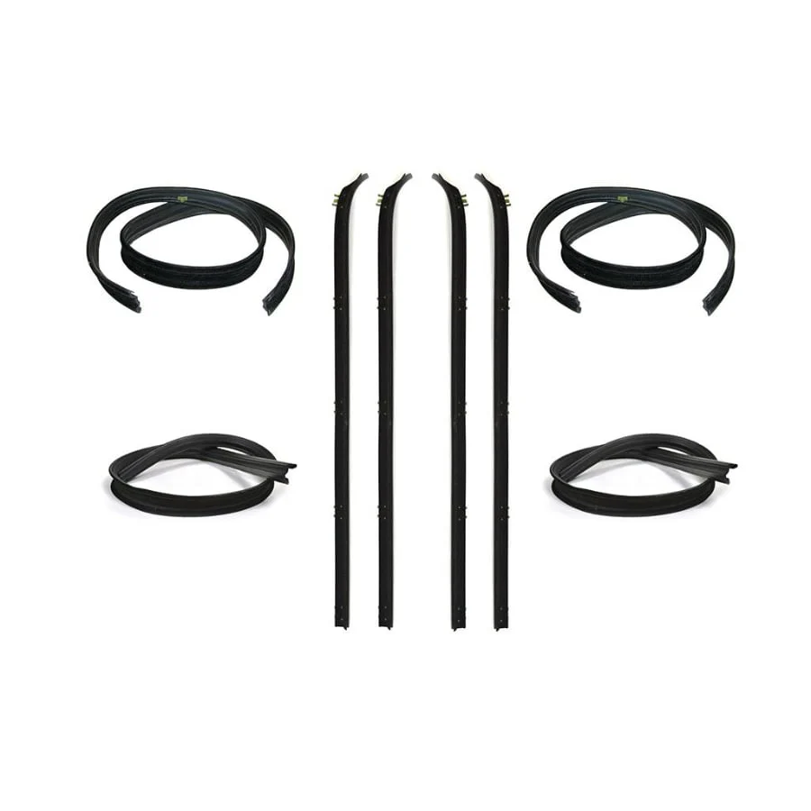 Fairchild Window Channel and Belt Weatherstrip Seal Kit | 8 Pieces | 81-93 Dodge 250/350