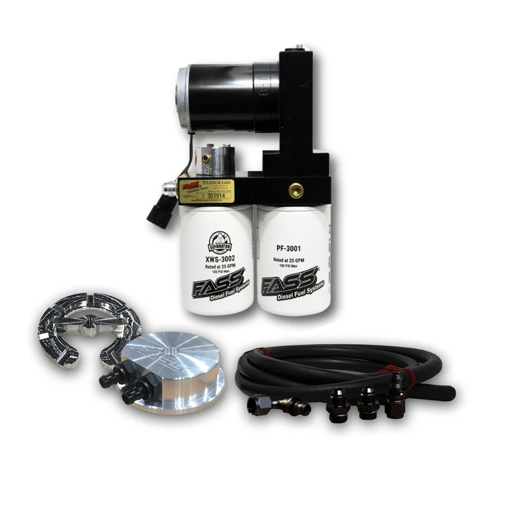 FASS No Drop Titanium Series Plus Fuel Pump & Sump Kit 17-19 GM 6.6L Duramax L5P