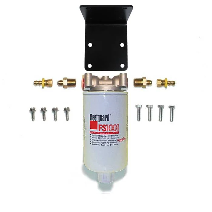 Glacier Diesel Universal Inline 10 Micron Fuel/Water Separator