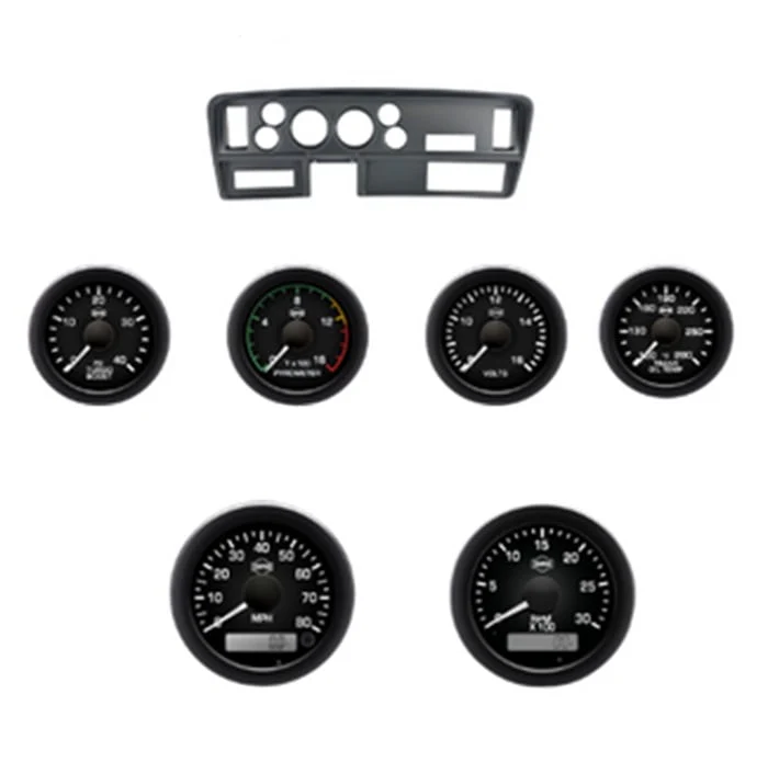 Isspro Classic Dash Panel & Gauge Kit Without Message Center Or Overdrive 81-93 Dodge