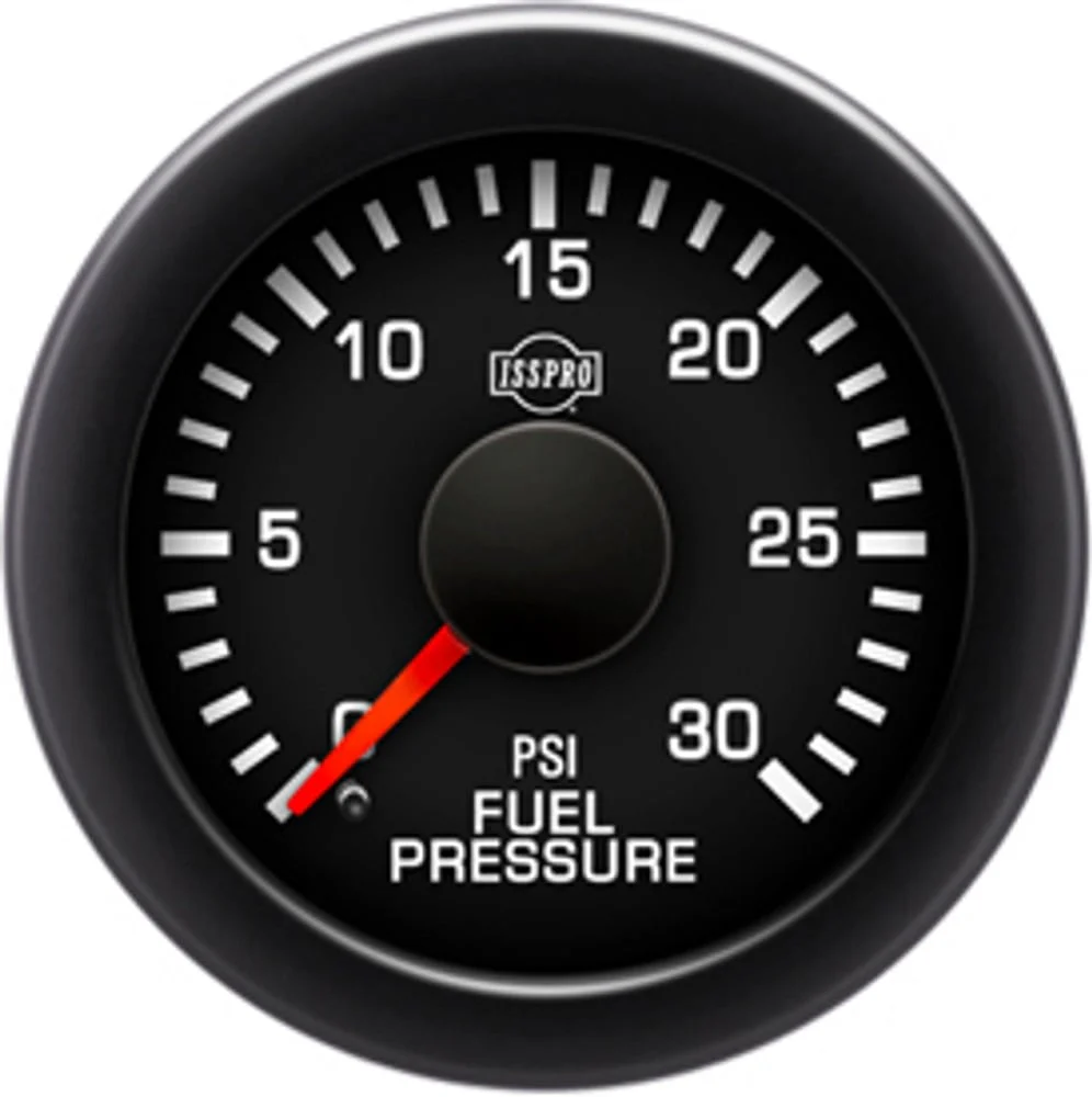 Isspro EV2 3.8-Volt Mechanical Fuel Pressure Gauge R12000-Style 01-06 GM Duramax