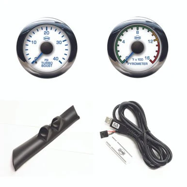 Isspro EV2 Pillar Kit With Pyrometer and Boost 07.5-10 GM 6.6L Duramax No Speaker - Image 3