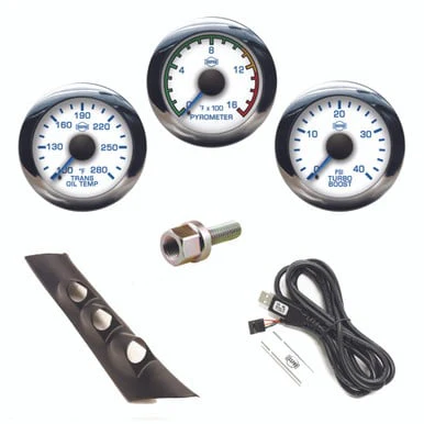 Isspro EV2 Pillar Kit With Pyrometer, Boost, and Transmission Temp 98-02 Dodge/Ram 5.9L Cummins - Image 5