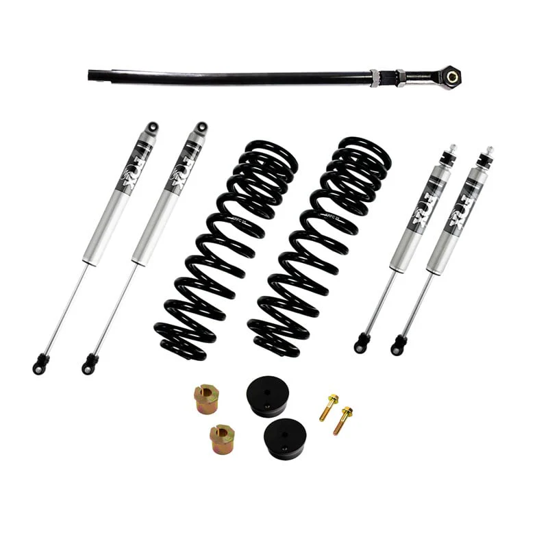 Kryptonite Stage 2 Leveling Kit with Fox 2.0 Shocks 05-16 Ford SuperDuty