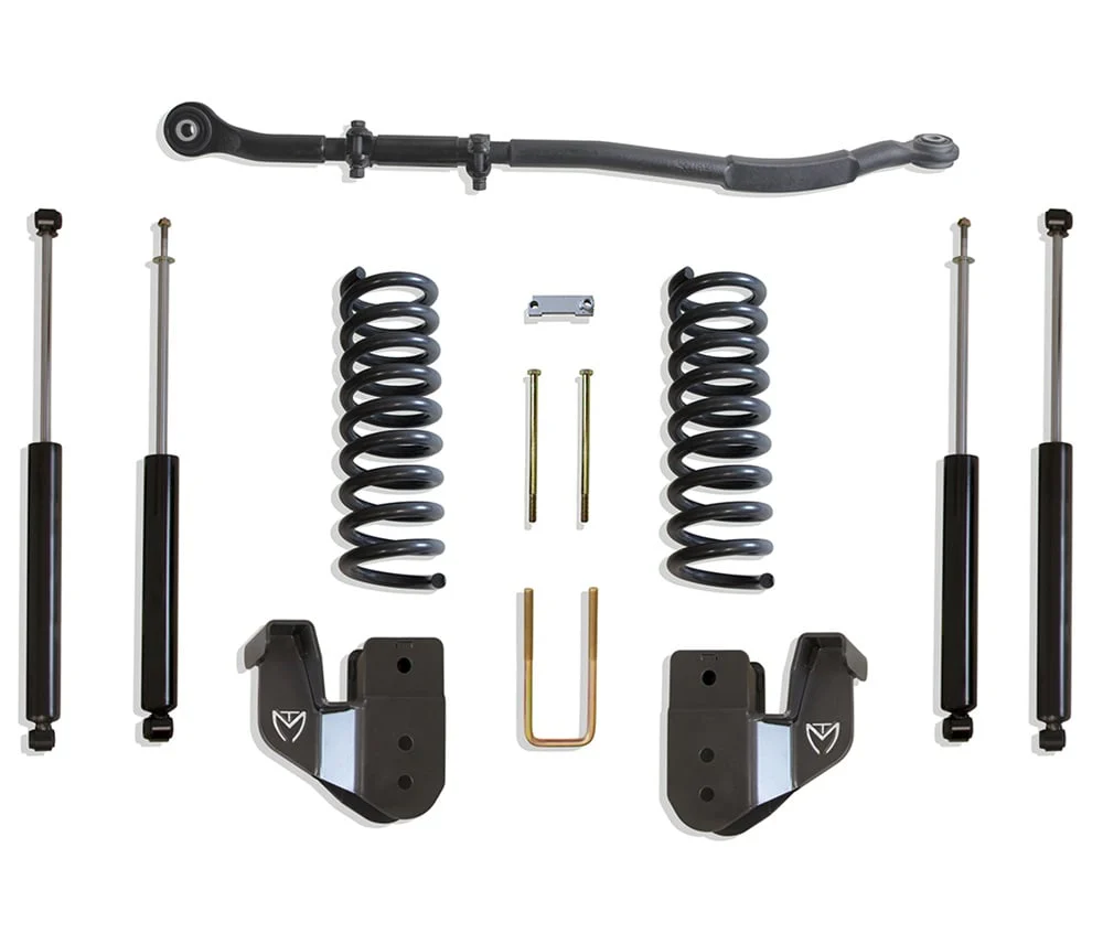 MaxTrac 2.5" Coil Spring | 4-Link | Shock Leveling Kit 14-24 Ram 6.7L Cummins 2500/3500 4WD