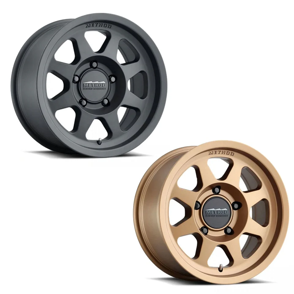 Method Race Wheels 701 | 17" 18" Bead Grip Wheel | Bronze Matte Black