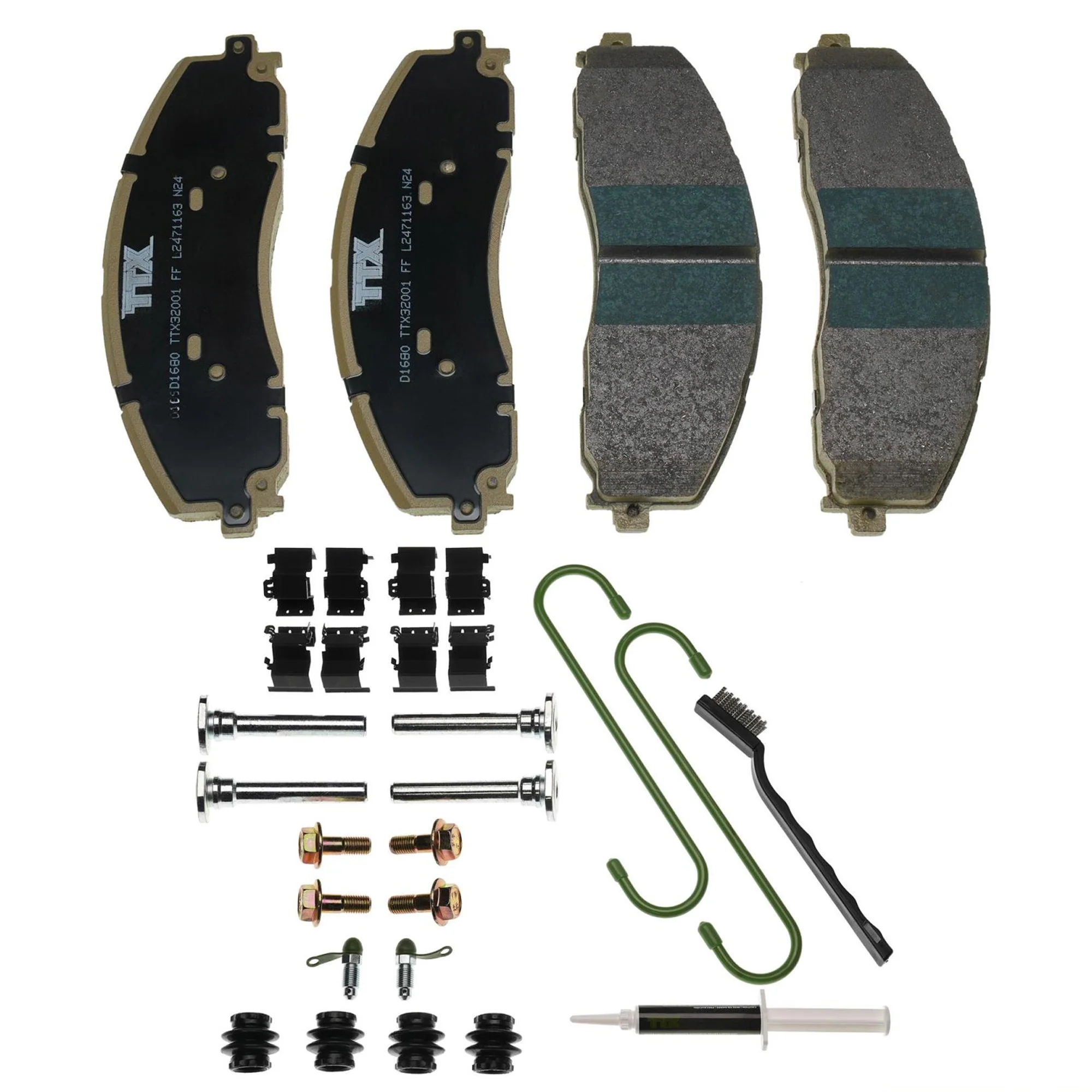 Mevotech TTX Premium Met Brake Pads 13-24 Ford SuperDuty F-250/F-350