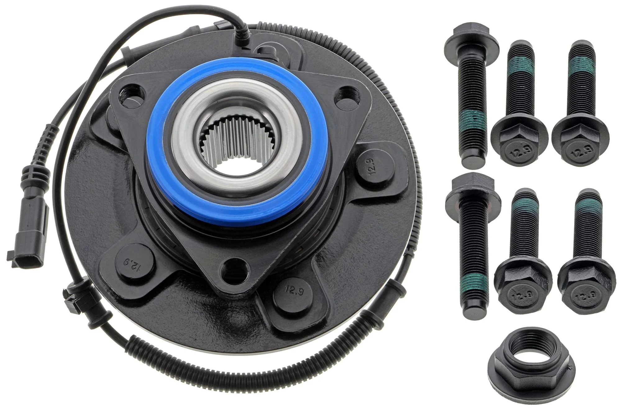 Mevotech TTX Wheel Bearing and Hub Assembly with ABS Sensor 12-18 Ram 1500