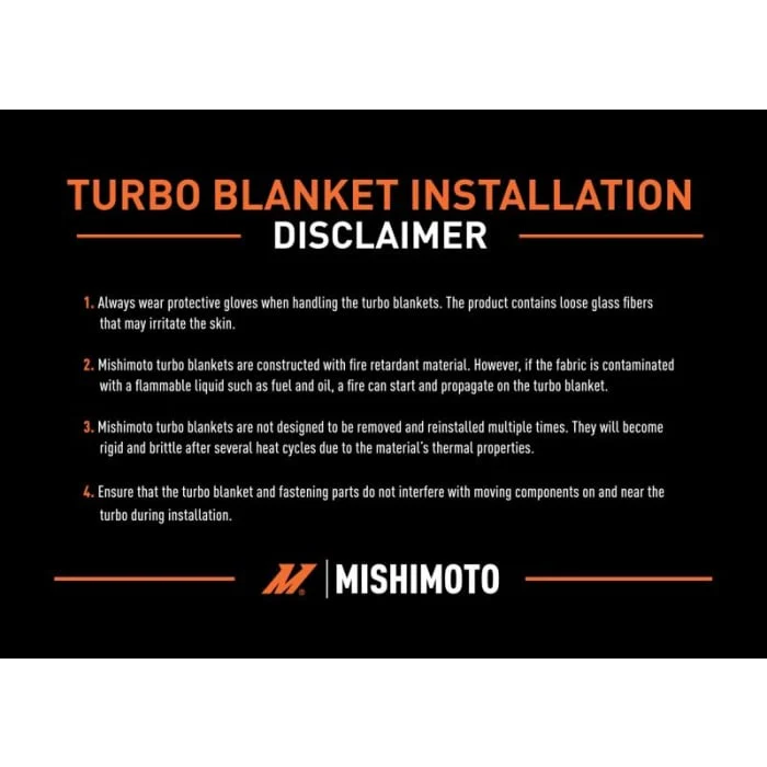 Mishimoto Titanium Turbo Blanket 03-07 Ford 6.0L Powerstroke - Image 4
