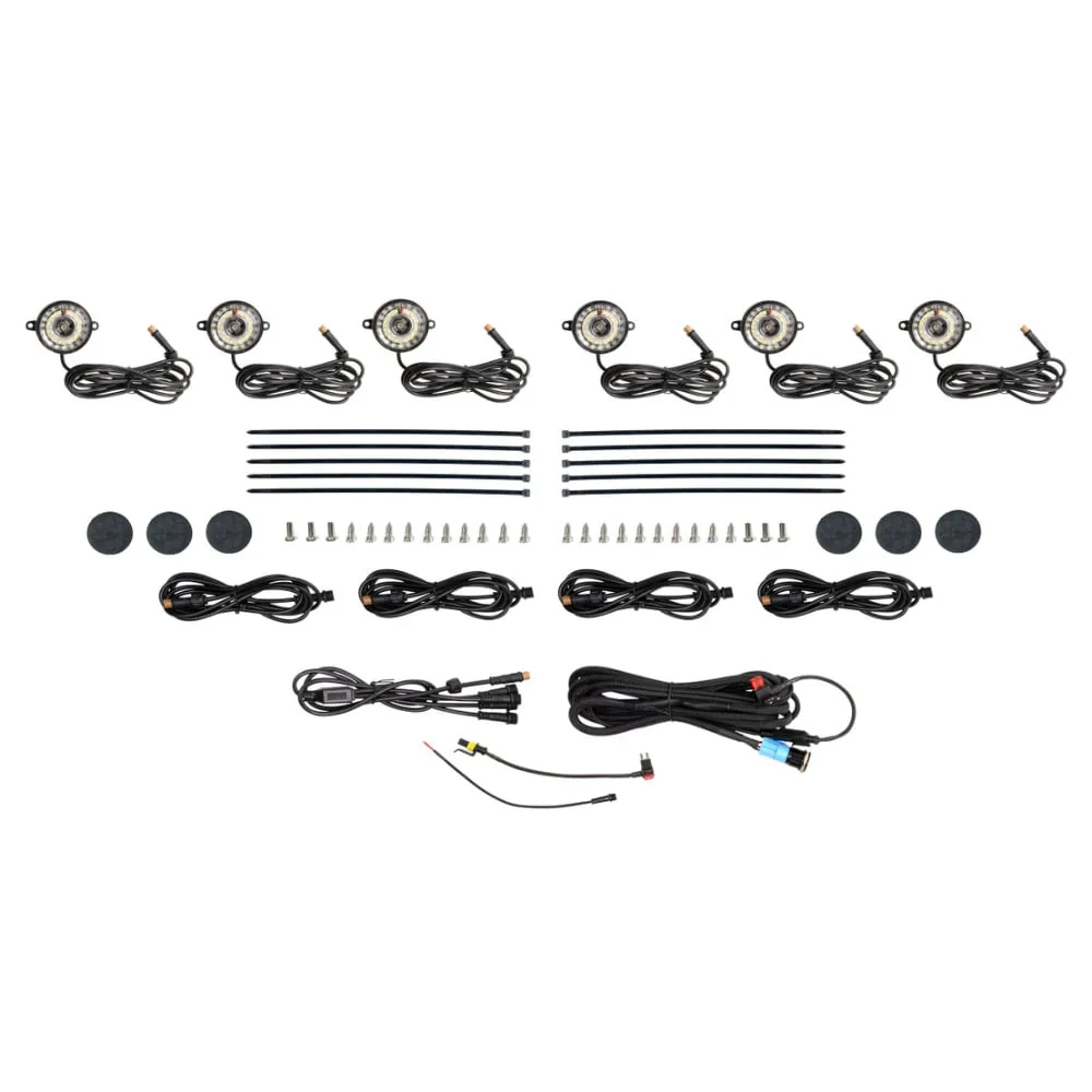 Morimoto Rock Light Kit | White 6 PC