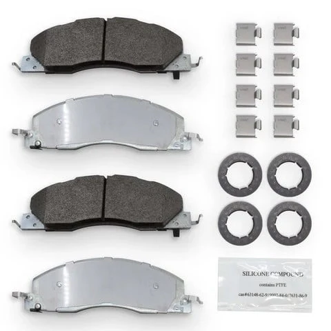 NRS Galvanized Disc Brake Pad Set Front and Rear 09-18 Ram 2500/3500