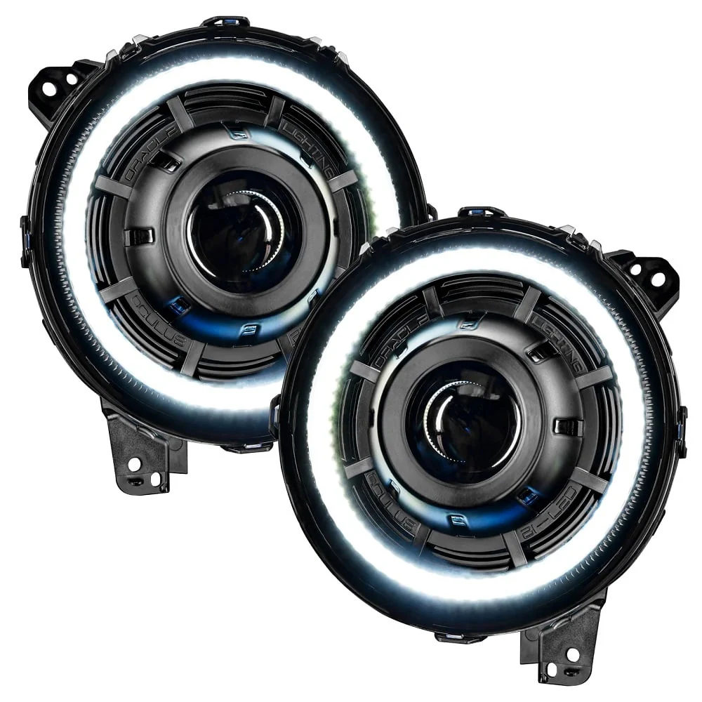 Oracle Lighting LED Pre-Assembled Halo Headlights 20-23 Jeep Wrangler JL / Gladiator JT