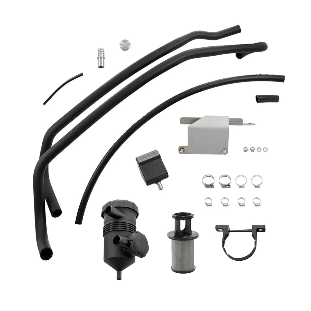 PPE Crankcase Ventilation Oil/Water Separator Catch Can Kit  20-25 GM 1500 3.0L Duramax
