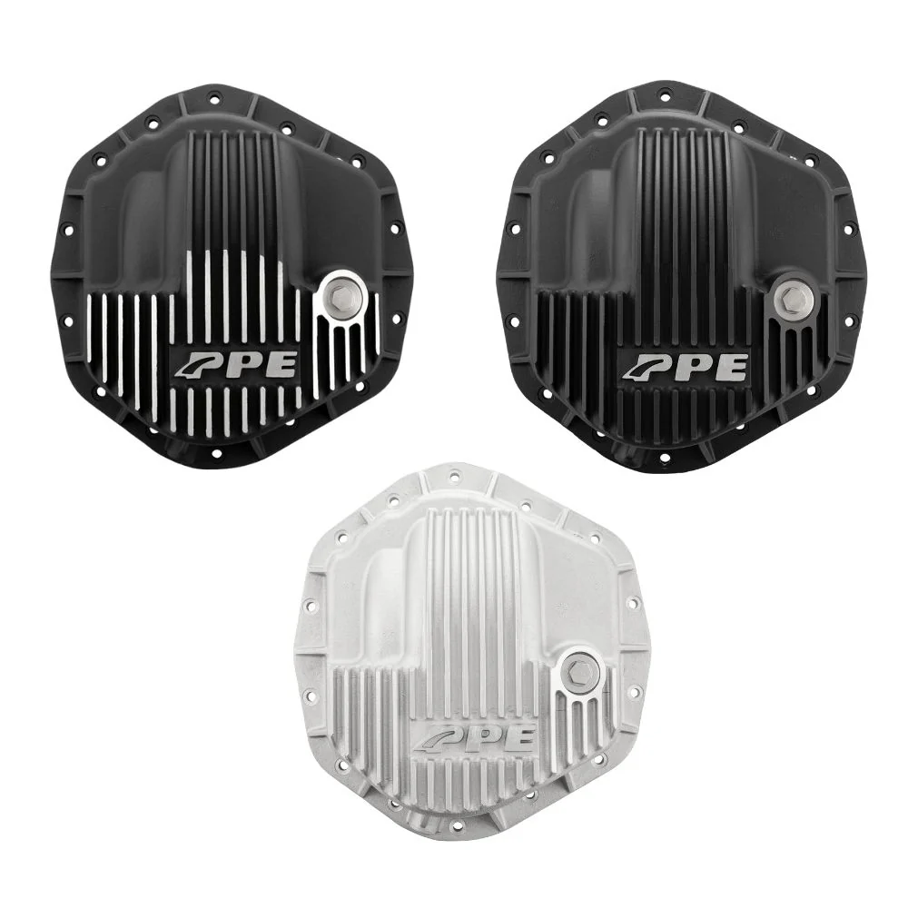 PPE Heavy Duty Cast Aluminum Rear Differential Cover 11.5"-14 Bolt 01-19 GM / 03-18 Ram
