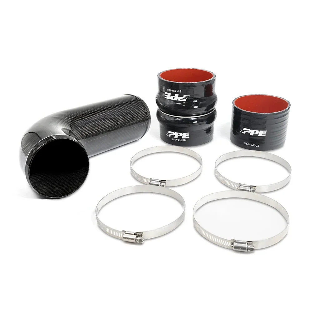 PPE Performance Zilla Carbon Fiber Turbo Inlet Tube 17-19 GM 6.6L Duramax L5P - Image 3