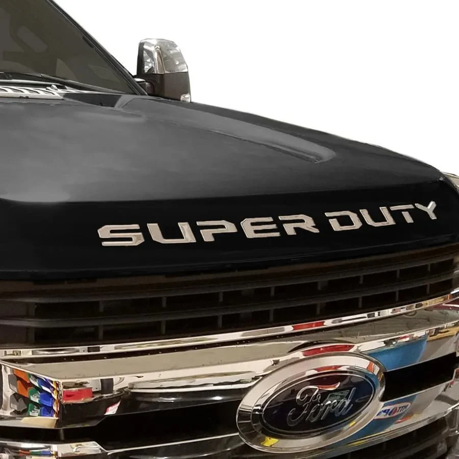 Putco Hood Lettering Kit | Black or Polished | 23-25 Ford F-250/F-350 SuperDuty