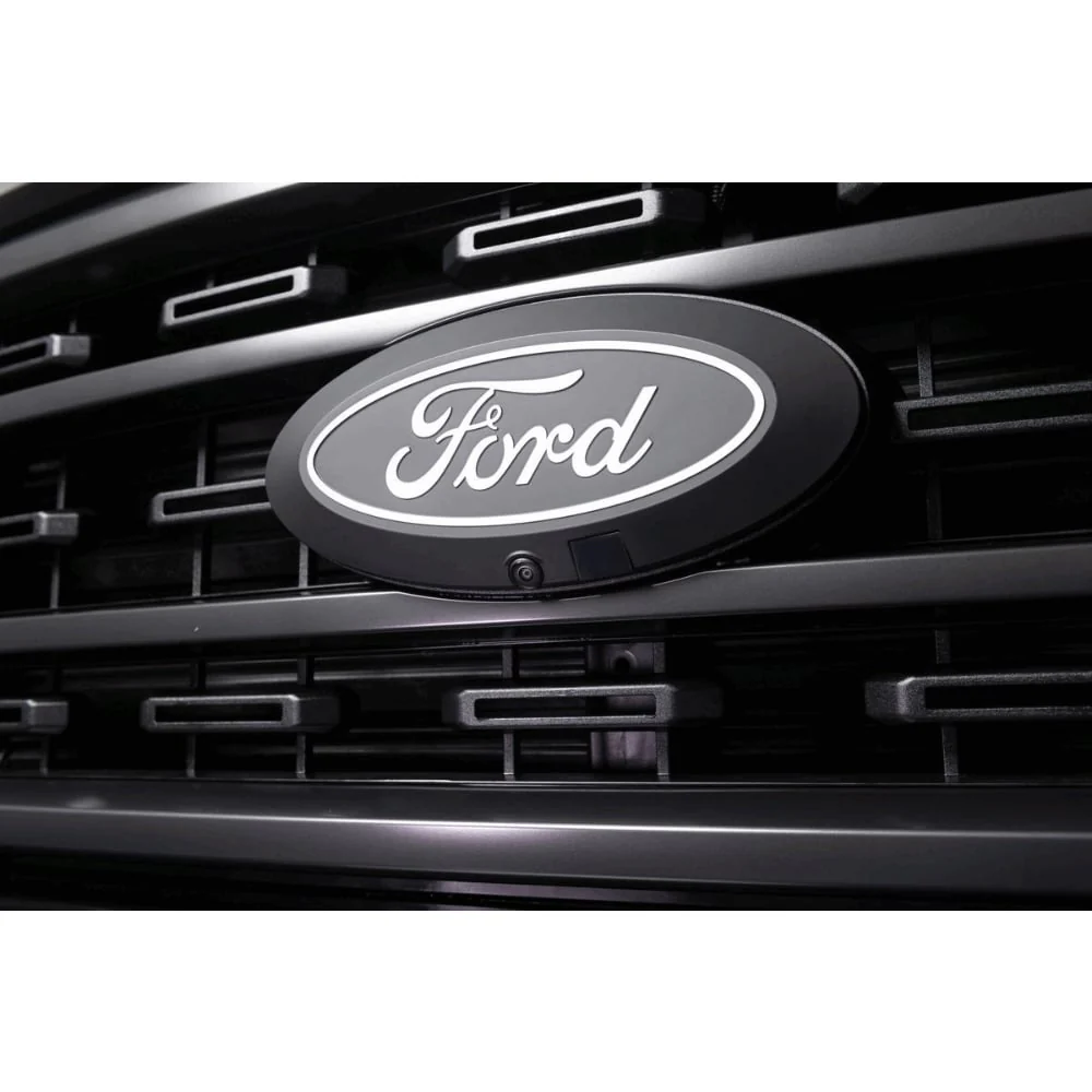 Putco Luminix White LED Oval Light Up Grille Emblem | With Camera | 20-22 Ford Superduty