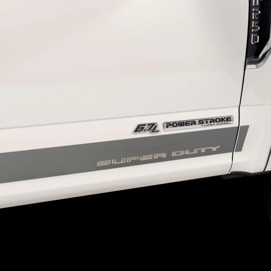 Putco Rocker Panels | Polished or Black | Super or Crew Cab | Standard Bed | 23-24 Ford F-250/F-350