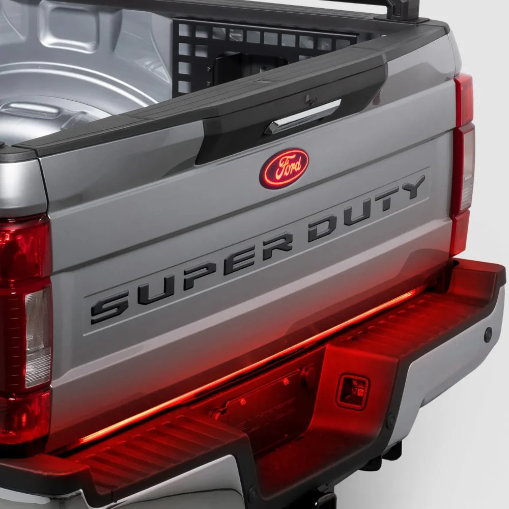 Putco Tailgate Lettering Kit | Black Or Stainless 20-22 Ford F-250 / F-350 / F-450 SuperDuty - Image 2
